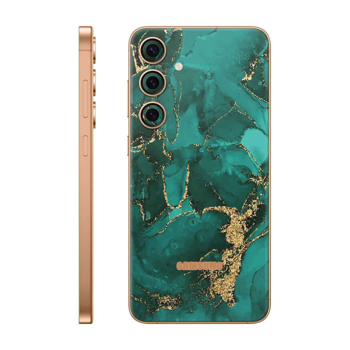 Folie de protectie Samsung Galaxy S24 Plus, eSkins Signature, Ethereal Green
