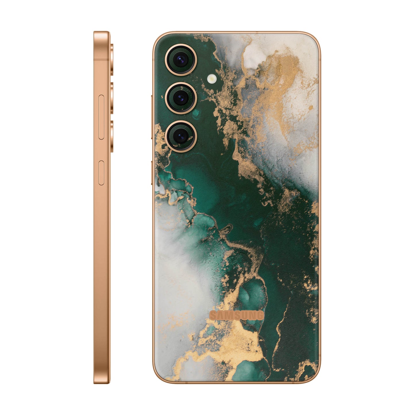 Folie de protectie Samsung Galaxy S24 Plus, eSkins Signature, Forest Mist