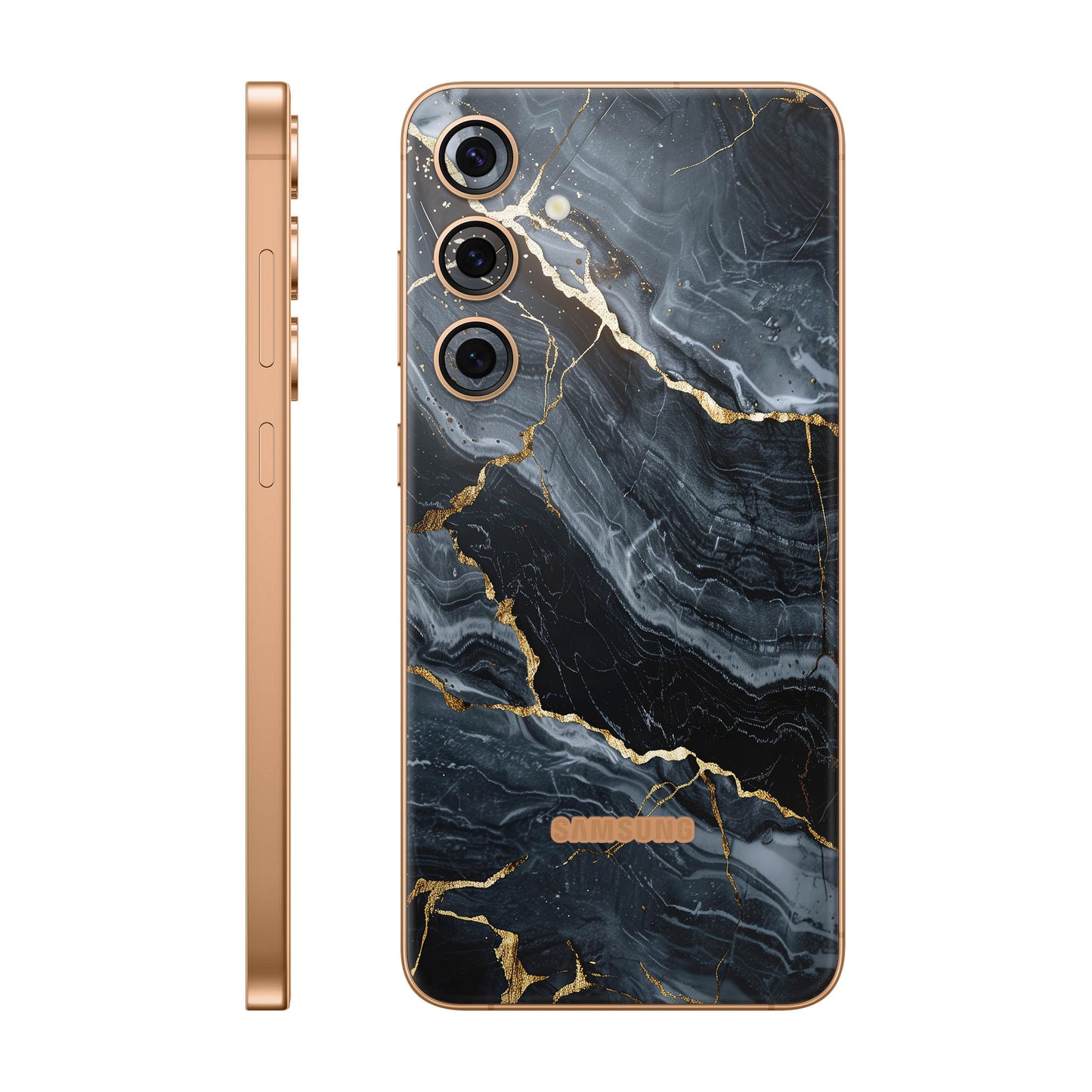 Folie de protectie Samsung Galaxy S24 Plus, eSkins Signature, Skin Gilded Abyss