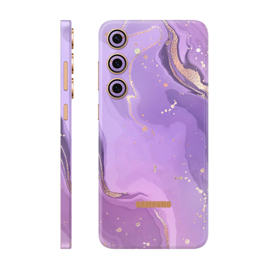 Folie de protectie Samsung Galaxy S24 Plus, eSkins Signature, Skin Lavender Swirl