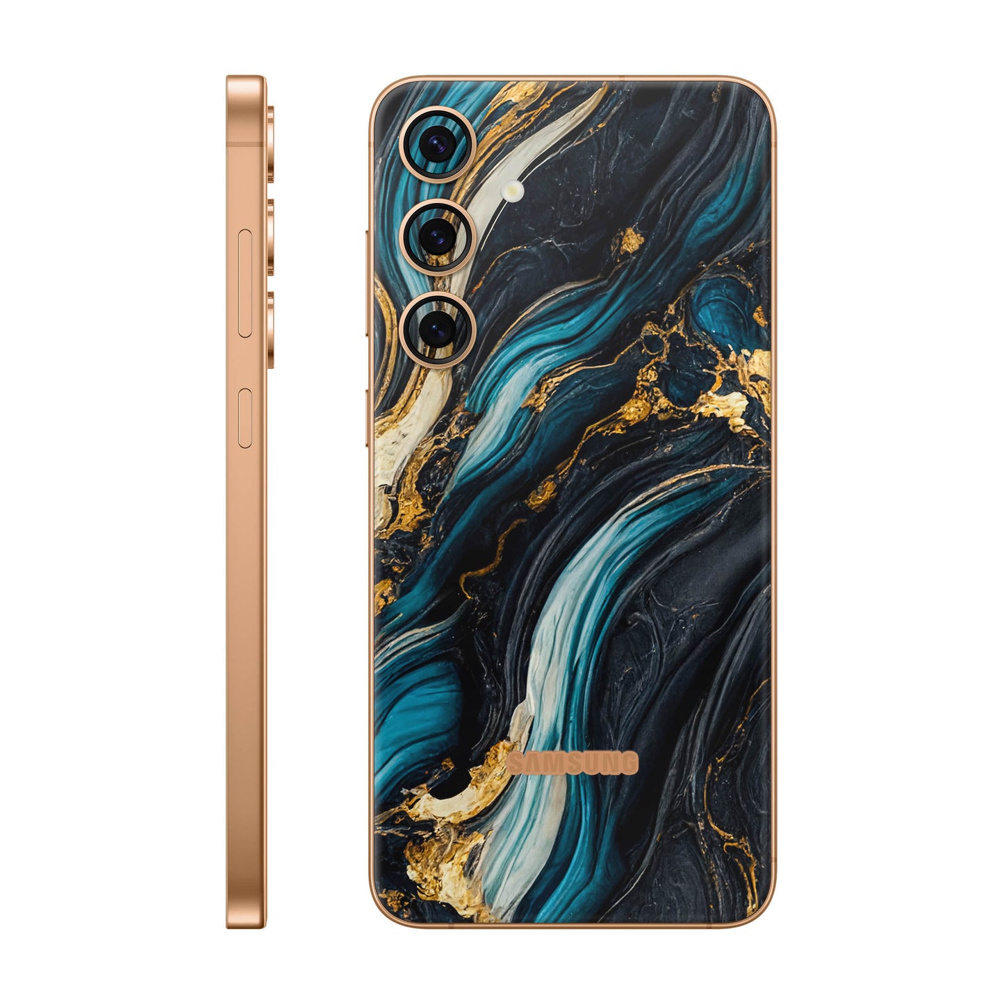 Folie de protectie Samsung Galaxy S24 Plus, eSkins Signature, Mystic Ocean