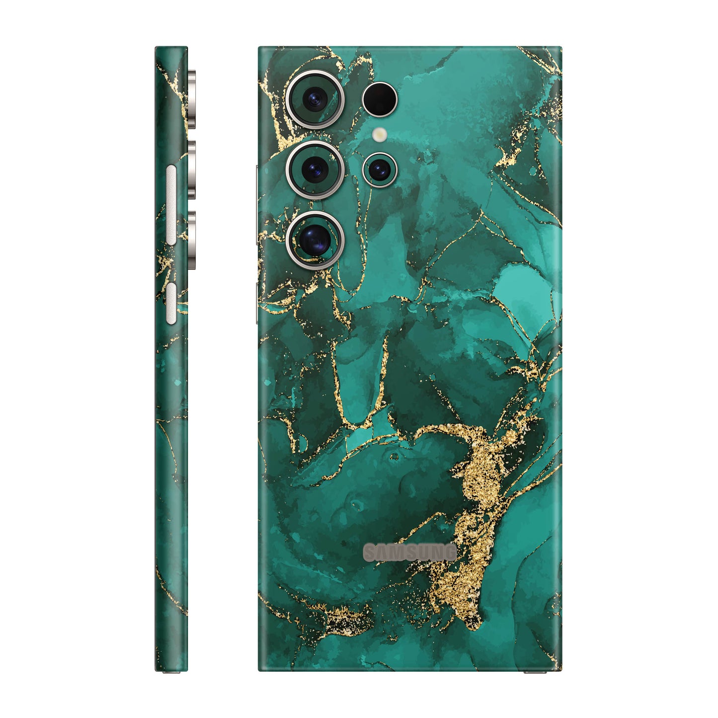Folie de protectie Samsung Galaxy S24 Ultra, eSkins Signature, Ethereal Green