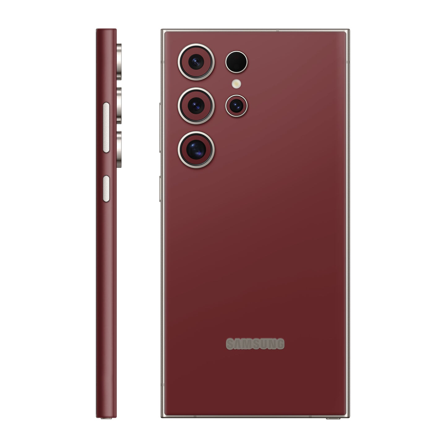 Folie de protectie Samsung Galaxy S24 Ultra, eSkins Unique, Skin Mat Cupru
