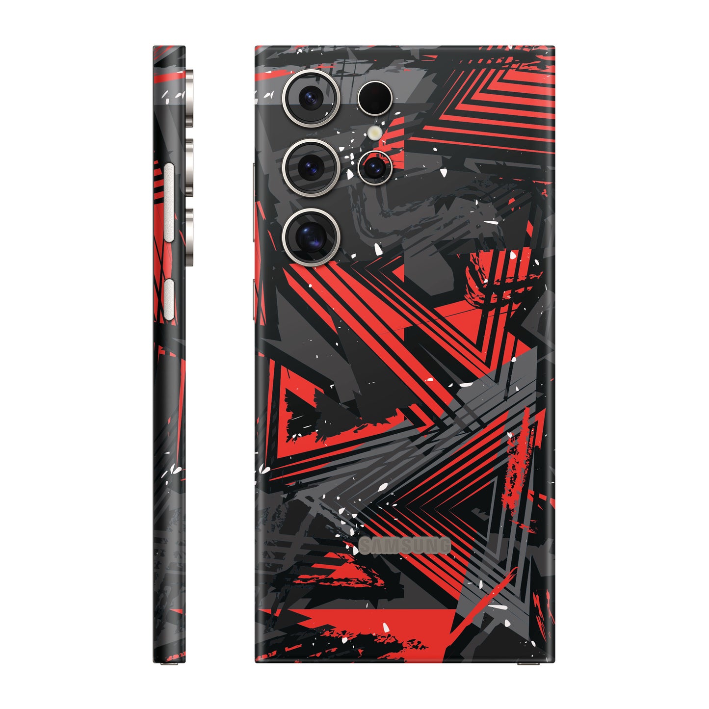 Folie de protectie Samsung Galaxy S24 Ultra, eSkins Signature, Skin Urban Assault