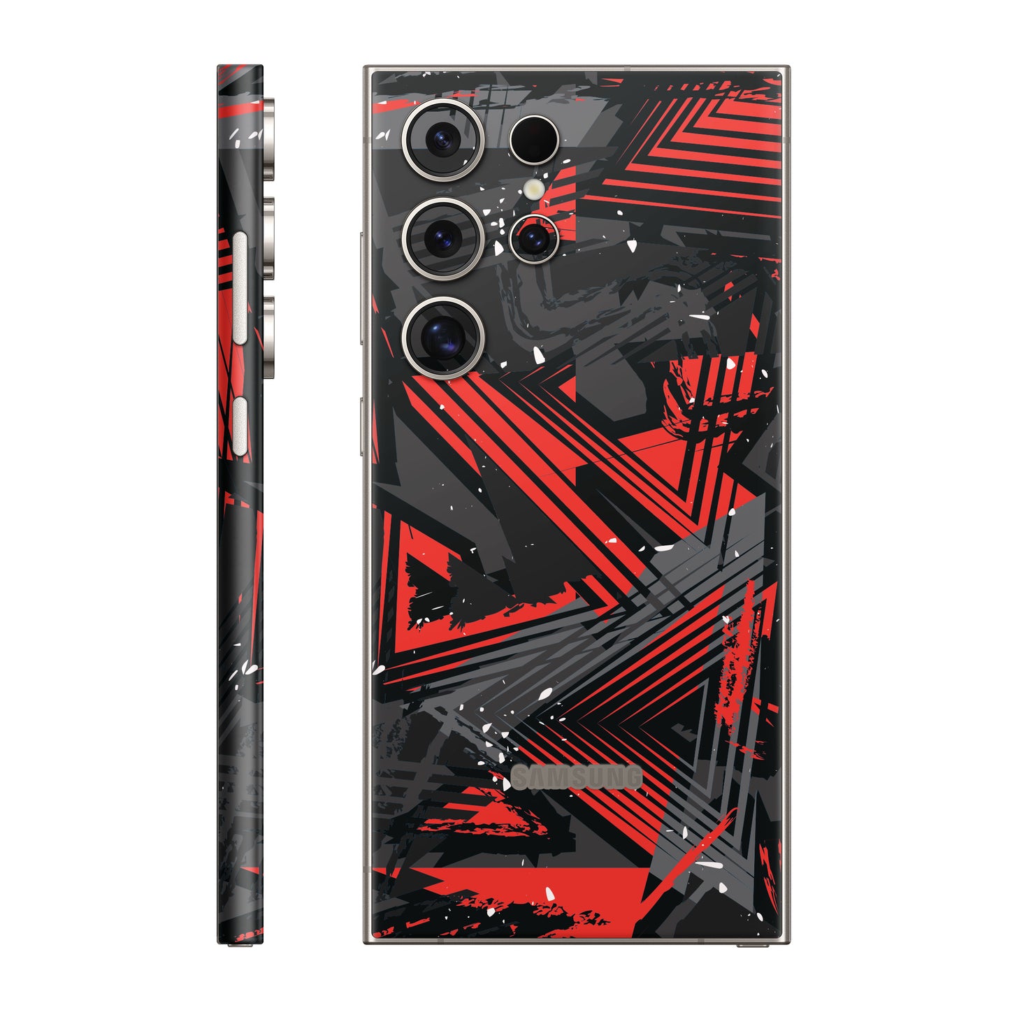 Folie de protectie Samsung Galaxy S24 Ultra, eSkins Signature, Skin Urban Assault
