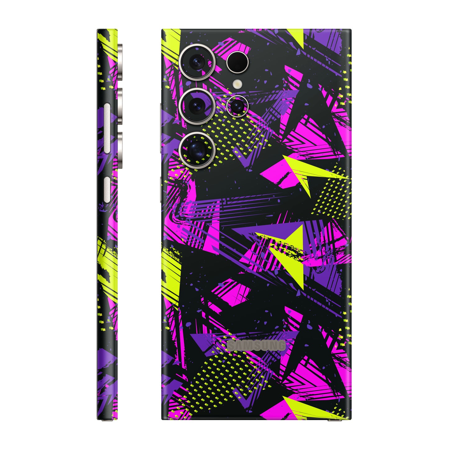 Folie de protectie Samsung Galaxy S24 Ultra, eSkins Signature, Skin Urban Graffiti