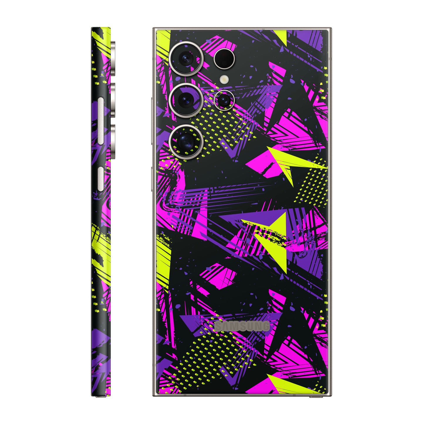 Folie de protectie Samsung Galaxy S24 Ultra, eSkins Signature, Skin Urban Graffiti
