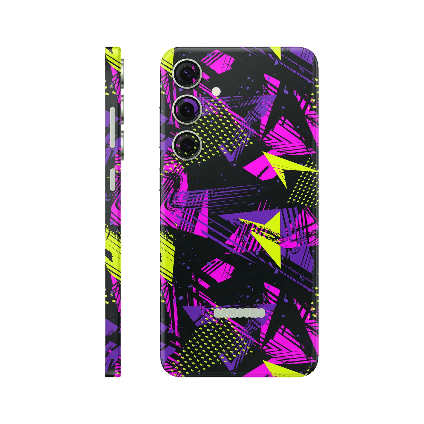 Folie de protectie Samsung Galaxy S24, eSkins Signature, Skin Urban Graffiti