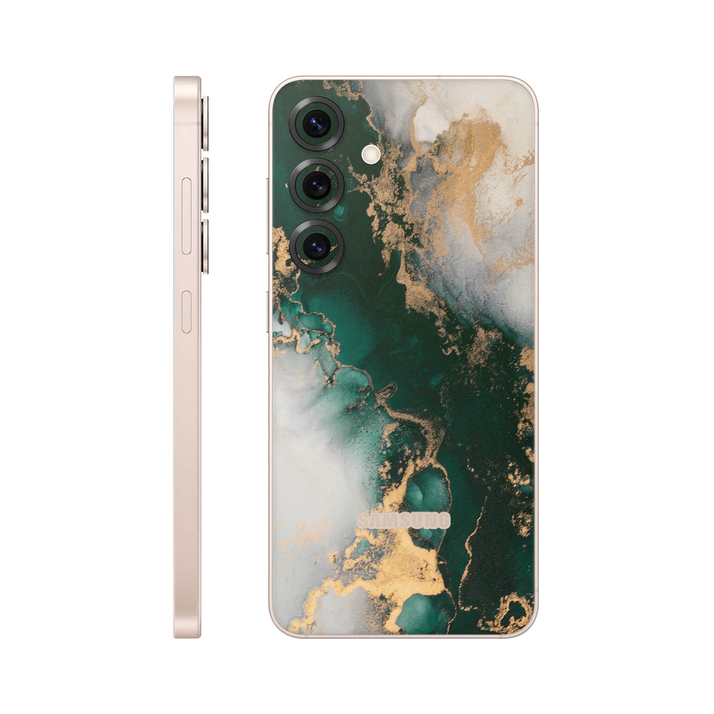 Folie de protectie Samsung Galaxy S25, eSkins Signature, Forest Mist