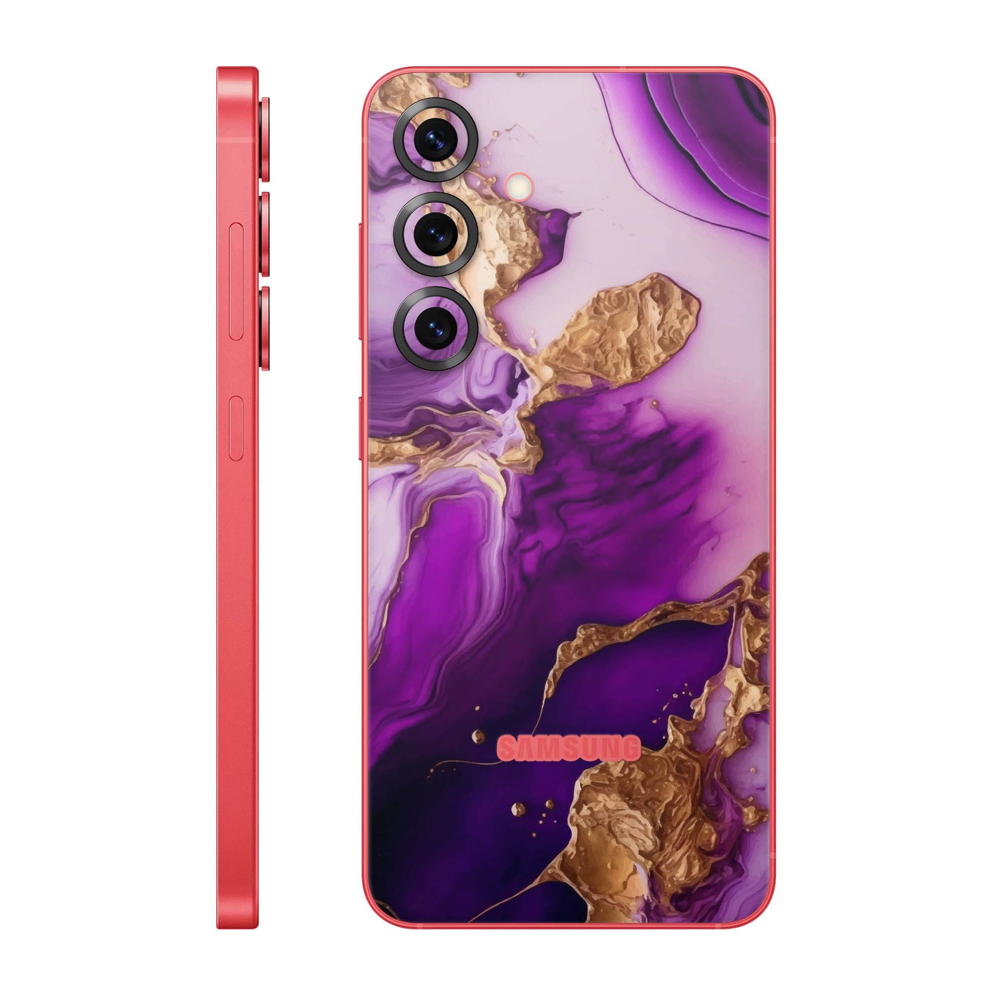 Folie de protectie Samsung Galaxy S25 Plus, eSkins Signature, Skin Amethyst Dream