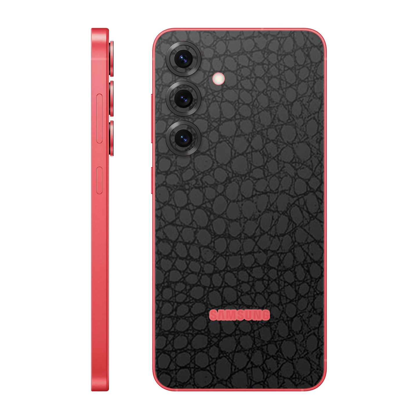 Folie de protectie Samsung Galaxy S25 Plus, eSkins Elegans, Skin Croco Negru
