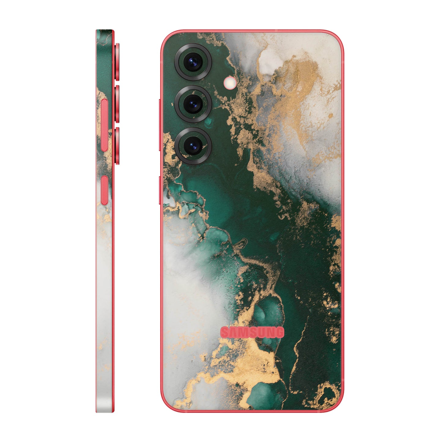 Folie de protectie Samsung Galaxy S25 Plus, eSkins Signature, Forest Mist