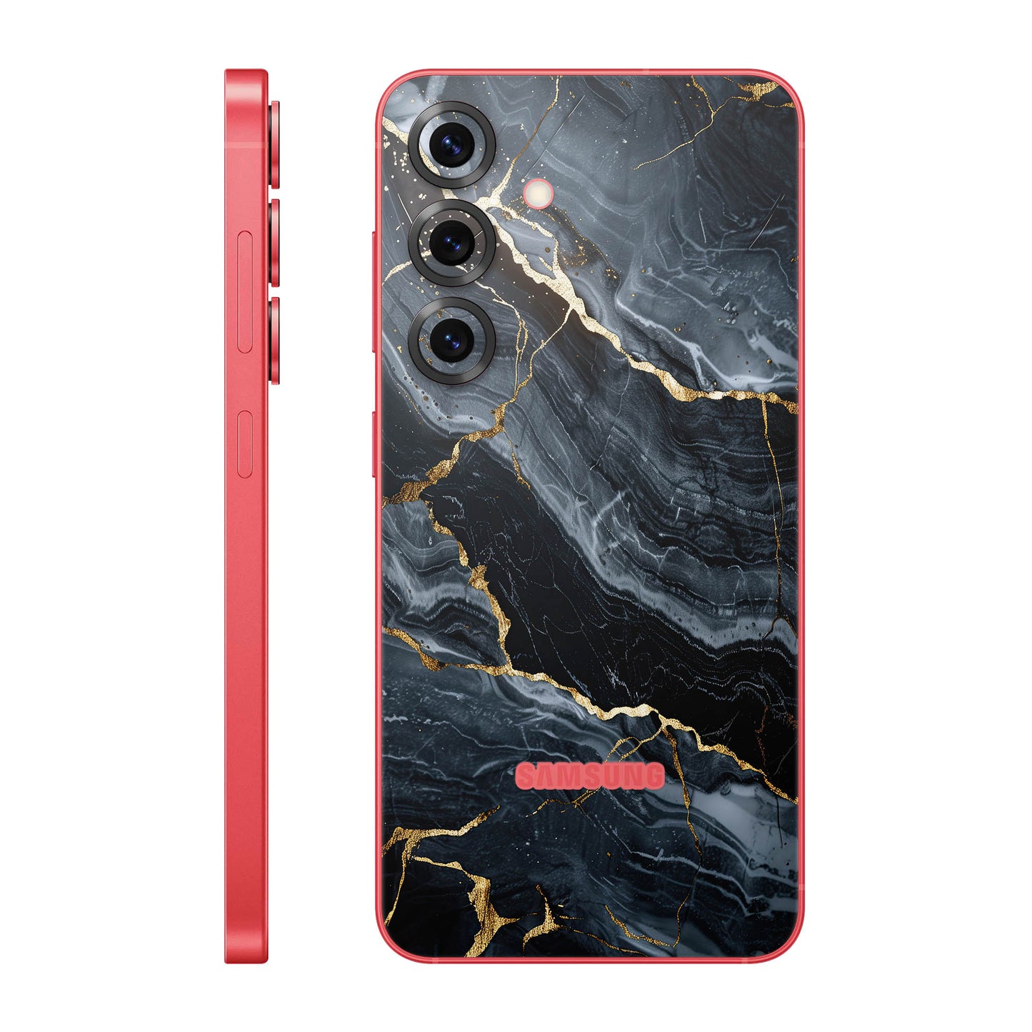 Folie de protectie Samsung Galaxy S25 Plus, eSkins Signature, Skin Gilded Abyss
