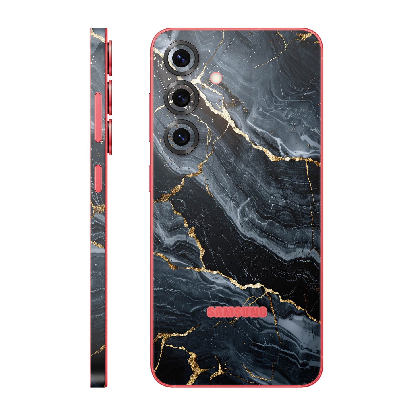 Folie de protectie Samsung Galaxy S25 Plus, eSkins Signature, Skin Gilded Abyss