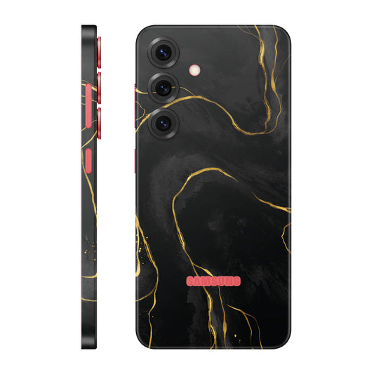 Folie de protectie Samsung Galaxy S25 Plus, eSkins Signature, Skin Golden Onyx
