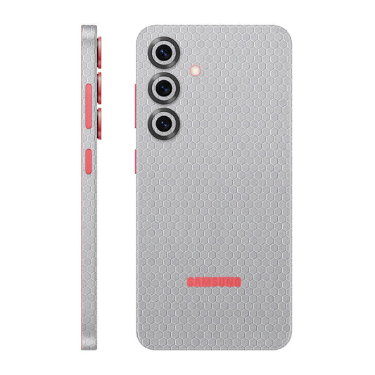 Folie de protectie Samsung Galaxy S25 Plus, eSkins Elegans, Skin Honeycomb Gri