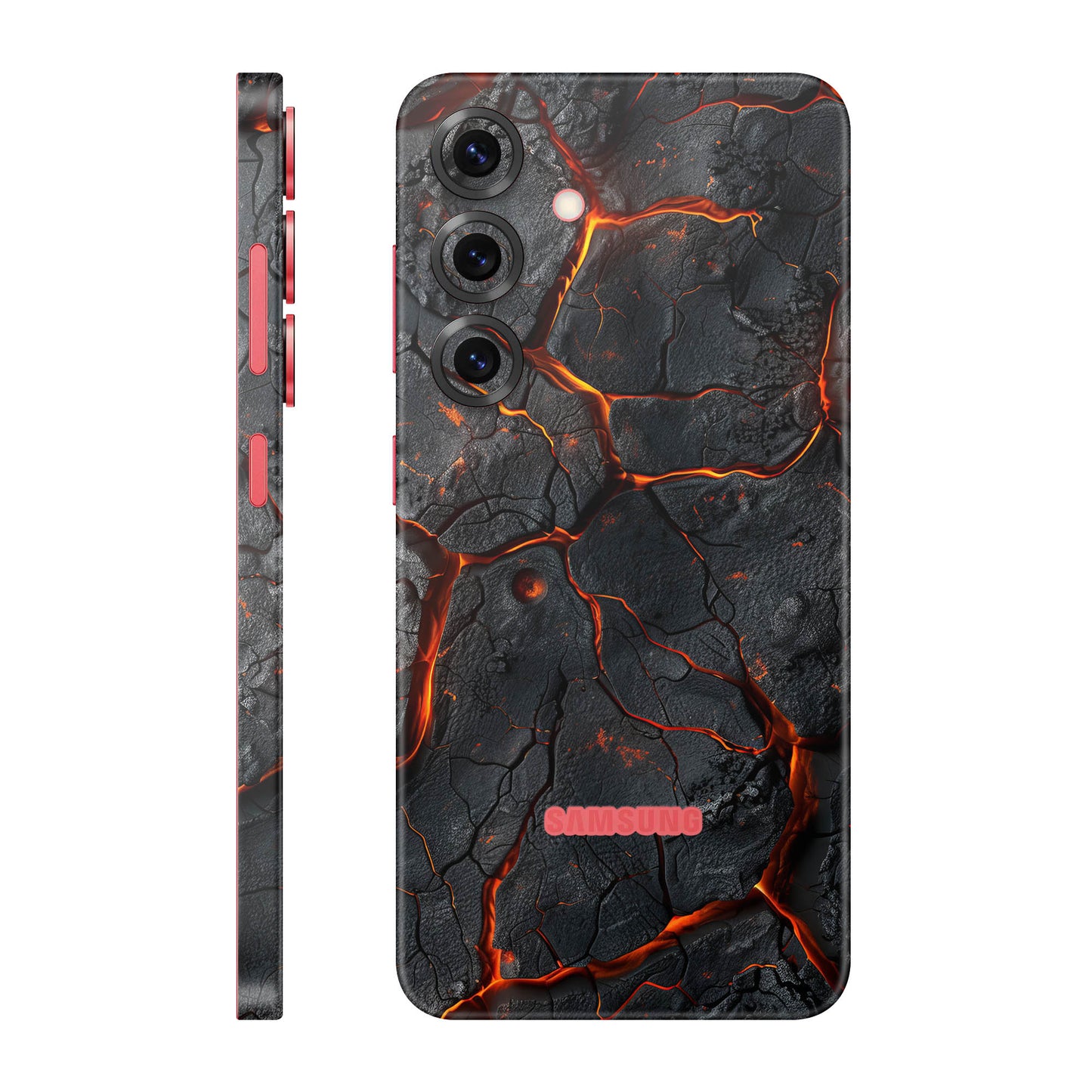 Folie de protectie Samsung Galaxy S25 Plus, eSkins Signature, Skin Inferno Crust