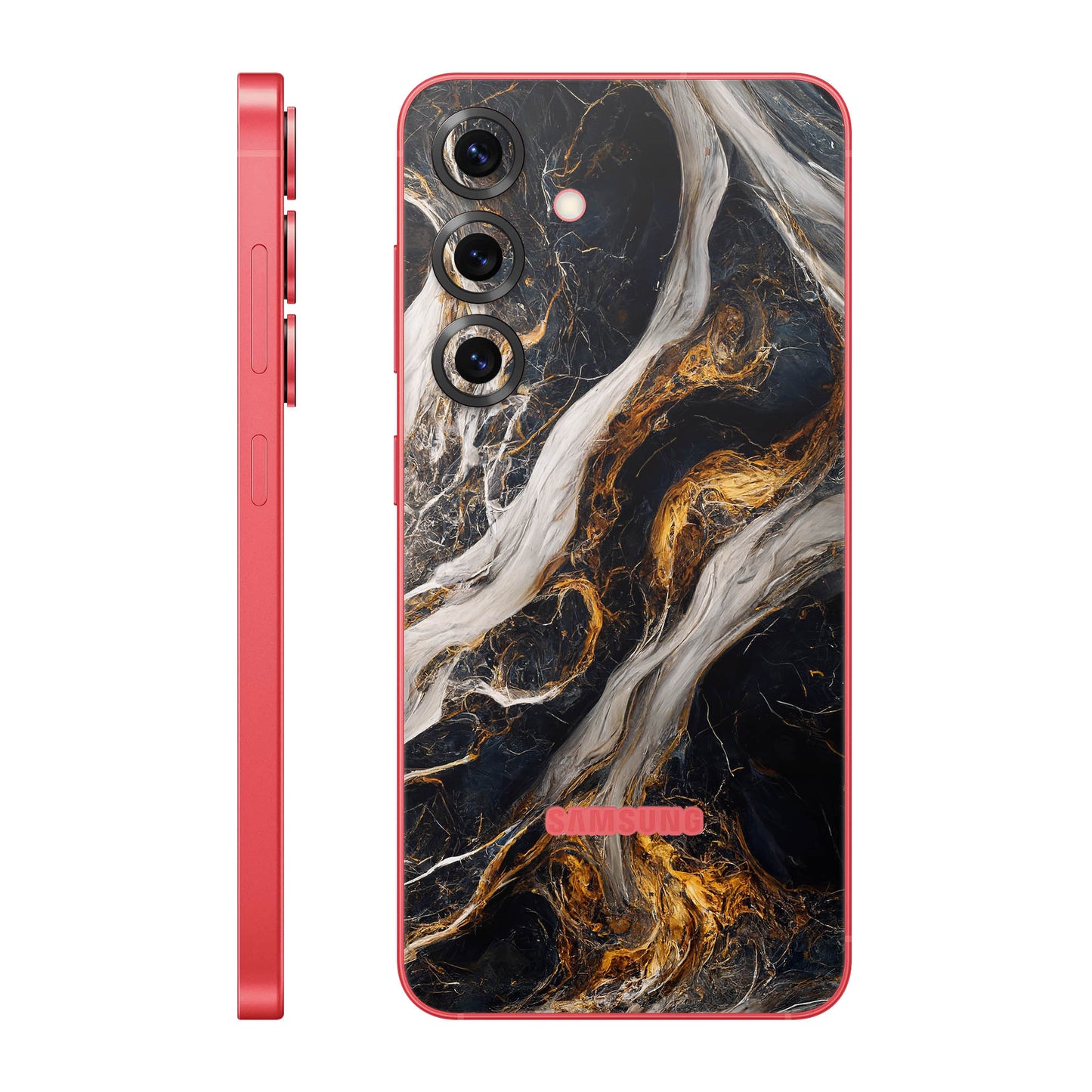 Folie de protectie Samsung Galaxy S25 Plus, eSkins Signature, Skin Luxe Nebula