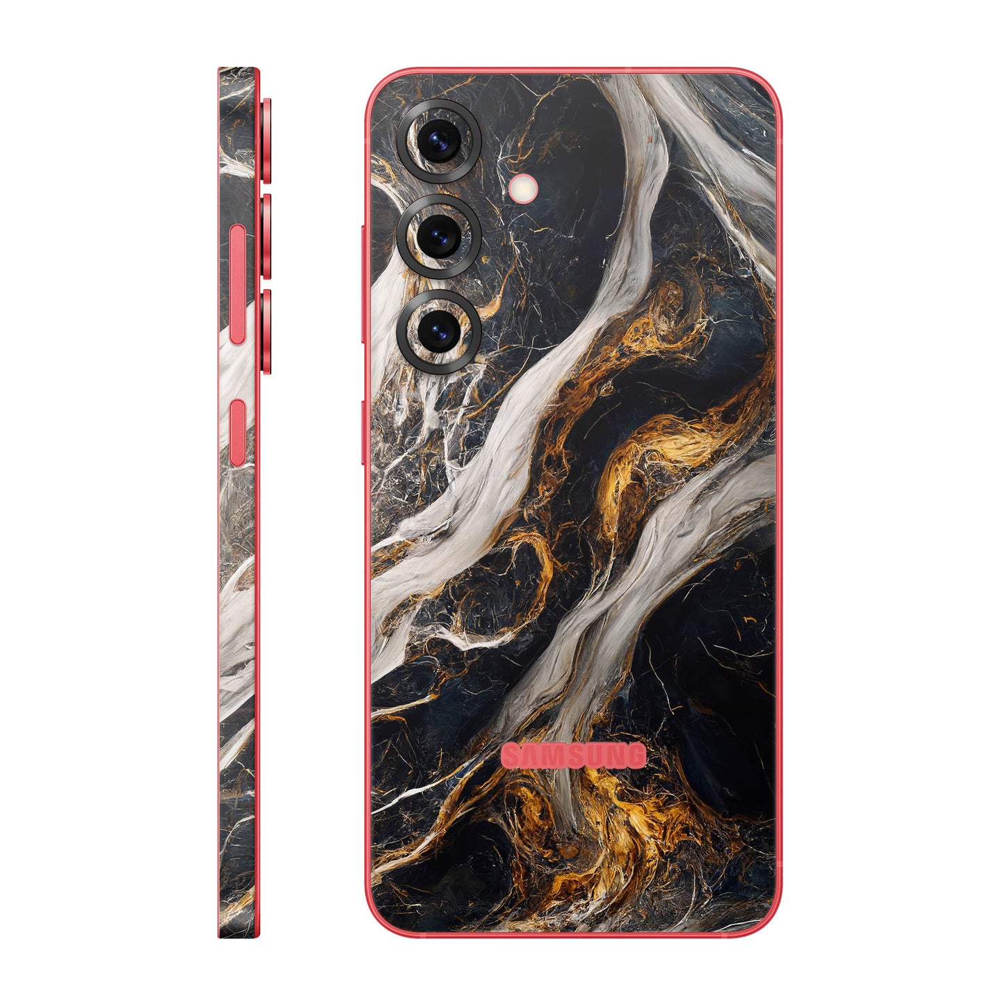 Folie de protectie Samsung Galaxy S25 Plus, eSkins Signature, Skin Luxe Nebula