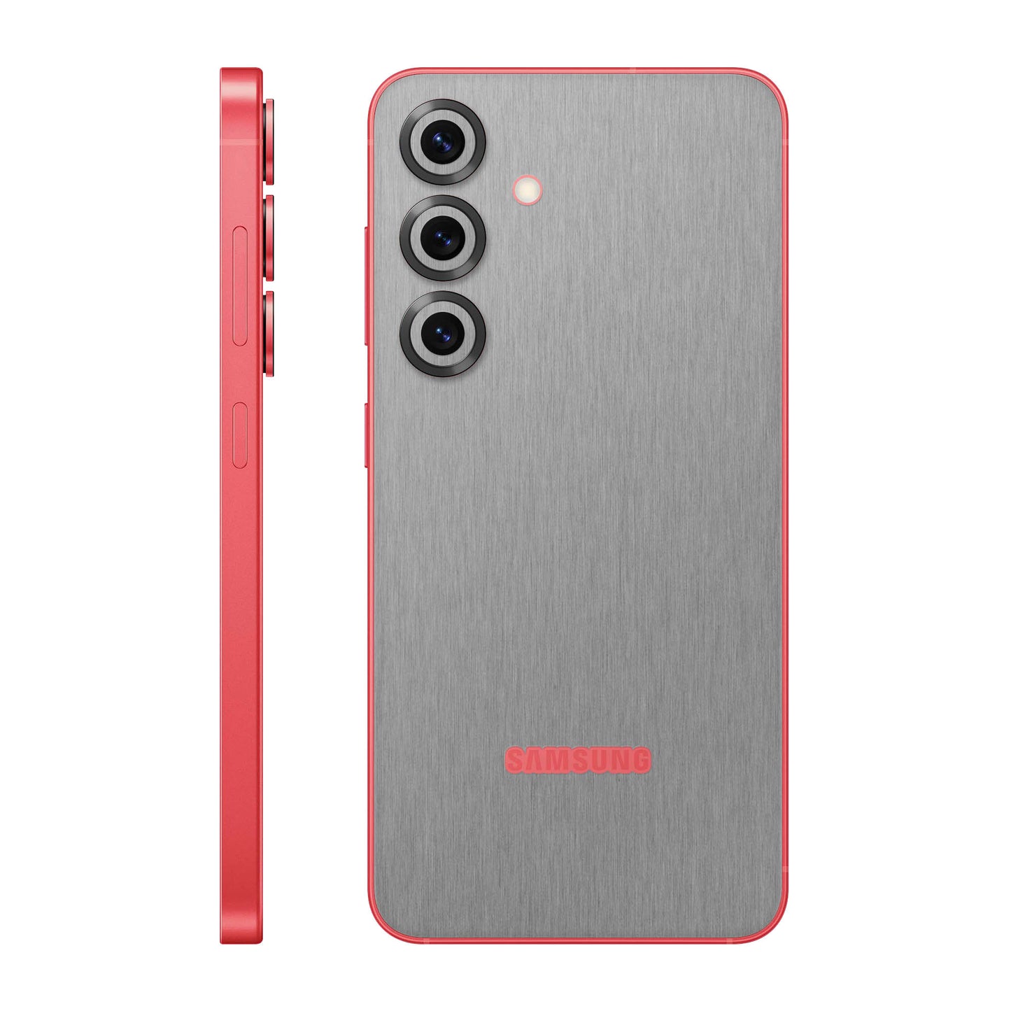 Folie de protectie Samsung Galaxy S25 Plus, eSkins Elegans, Skin Metalic Grafit