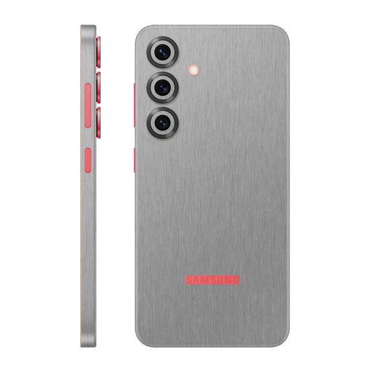 Folie de protectie Samsung Galaxy S25 Plus, eSkins Elegans, Skin Metalic Grafit