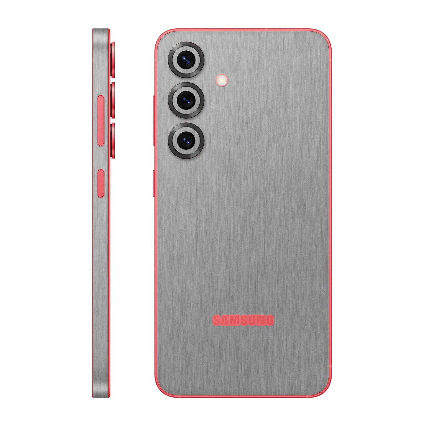 Folie de protectie Samsung Galaxy S25 Plus, eSkins Elegans, Skin Metalic Grafit