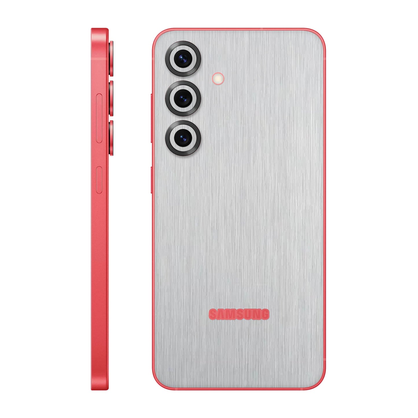Folie de protectie Samsung Galaxy S25 Plus, eSkins Elegans, Skin Metalic Gri