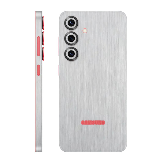 Folie de protectie Samsung Galaxy S25 Plus, eSkins Elegans, Skin Metalic Gri