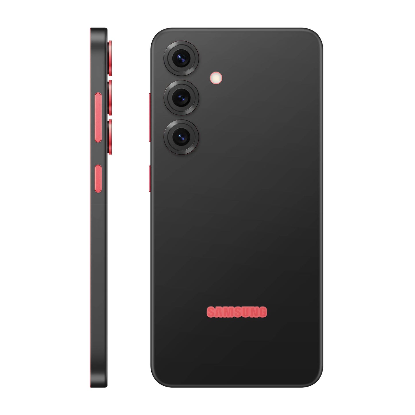 Folie de protectie Samsung Galaxy S25 Plus, eSkins Unique, Skin Mat Negru