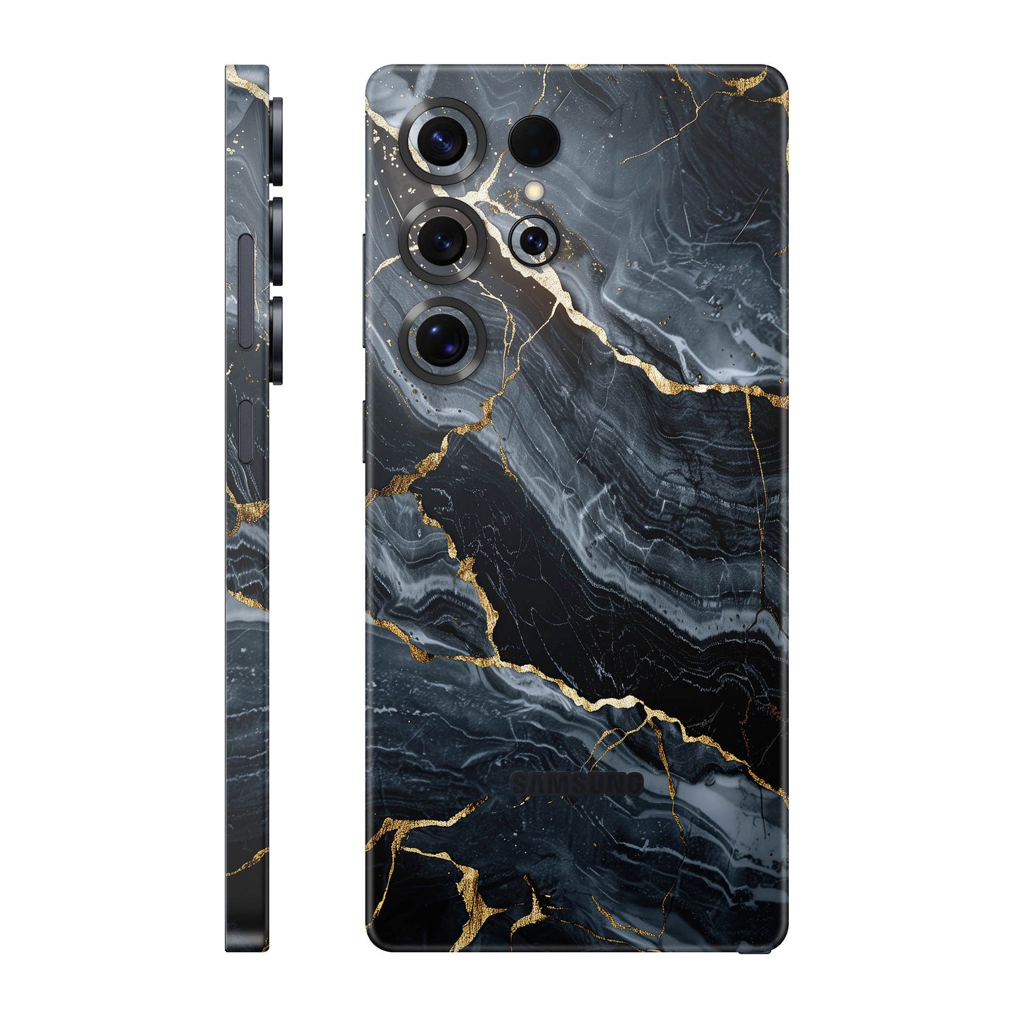 Folie de protectie Samsung Galaxy S25 Ultra, eSkins Signature, Skin Gilded Abyss