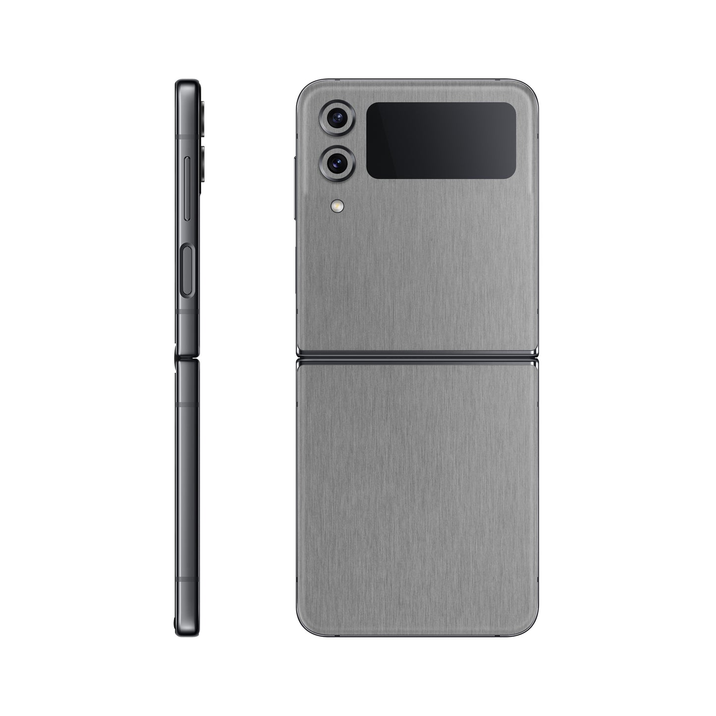 Skin Samsung Galaxy Z Flip 3, Metallic 3D Graphite
