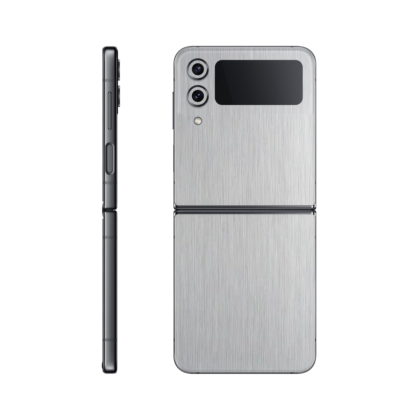 Skin Samsung Galaxy Z Flip 3, Metallic 3D Gray