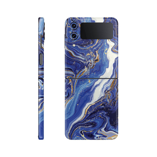 Folie de protectie Samsung Galaxy Z Flip 3, eSkins Signature, Skin Stellar Drift