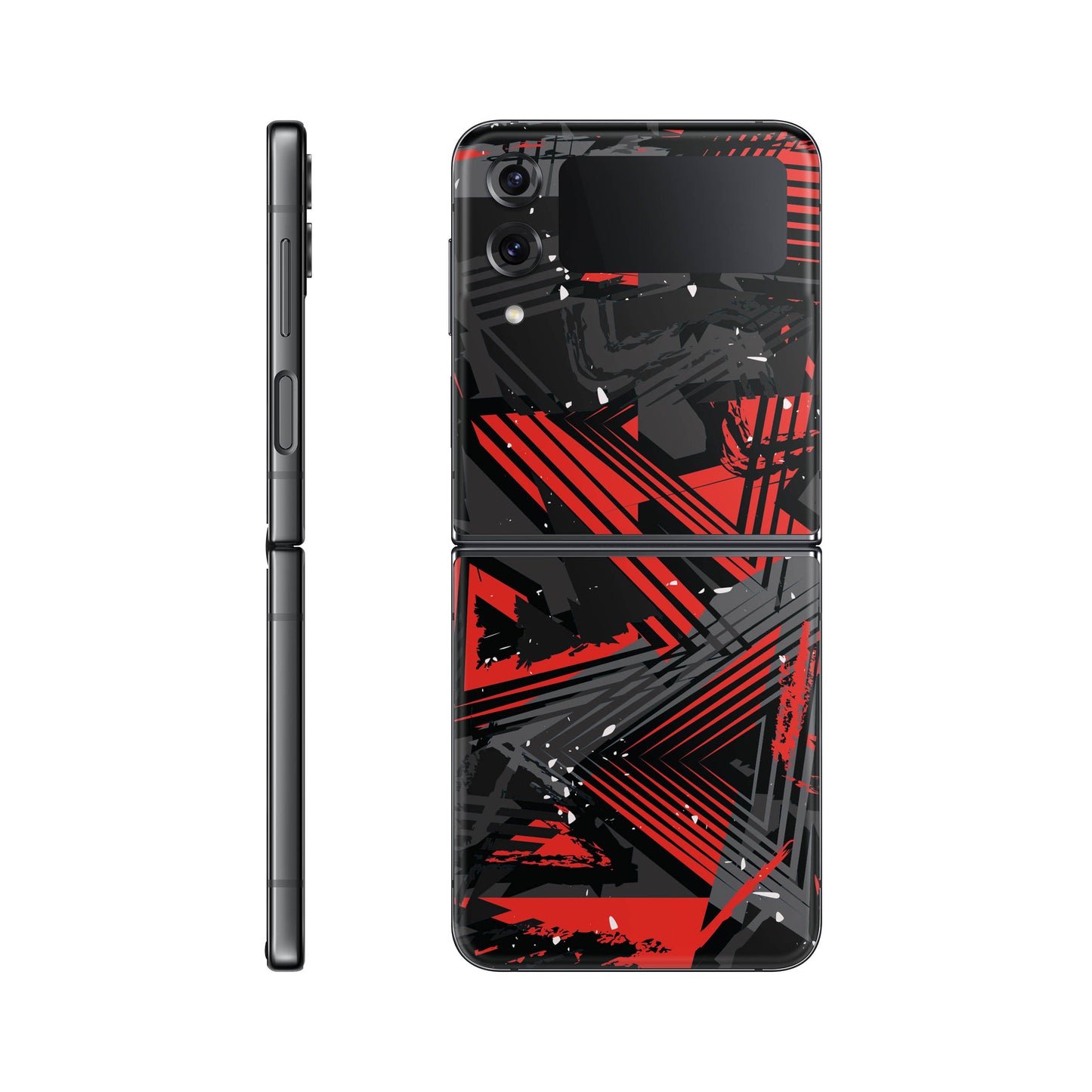 Folie de protectie Samsung Galaxy Z Flip 3, eSkins Signature, Skin Urban Assault