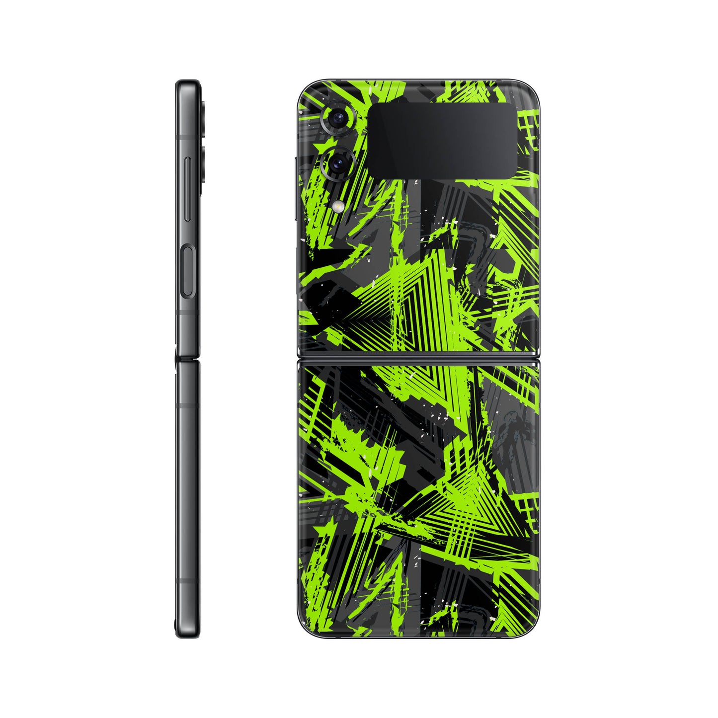 Folie de protectie Samsung Galaxy Z Flip 3, eSkins Signature, Skin Urban Voltage