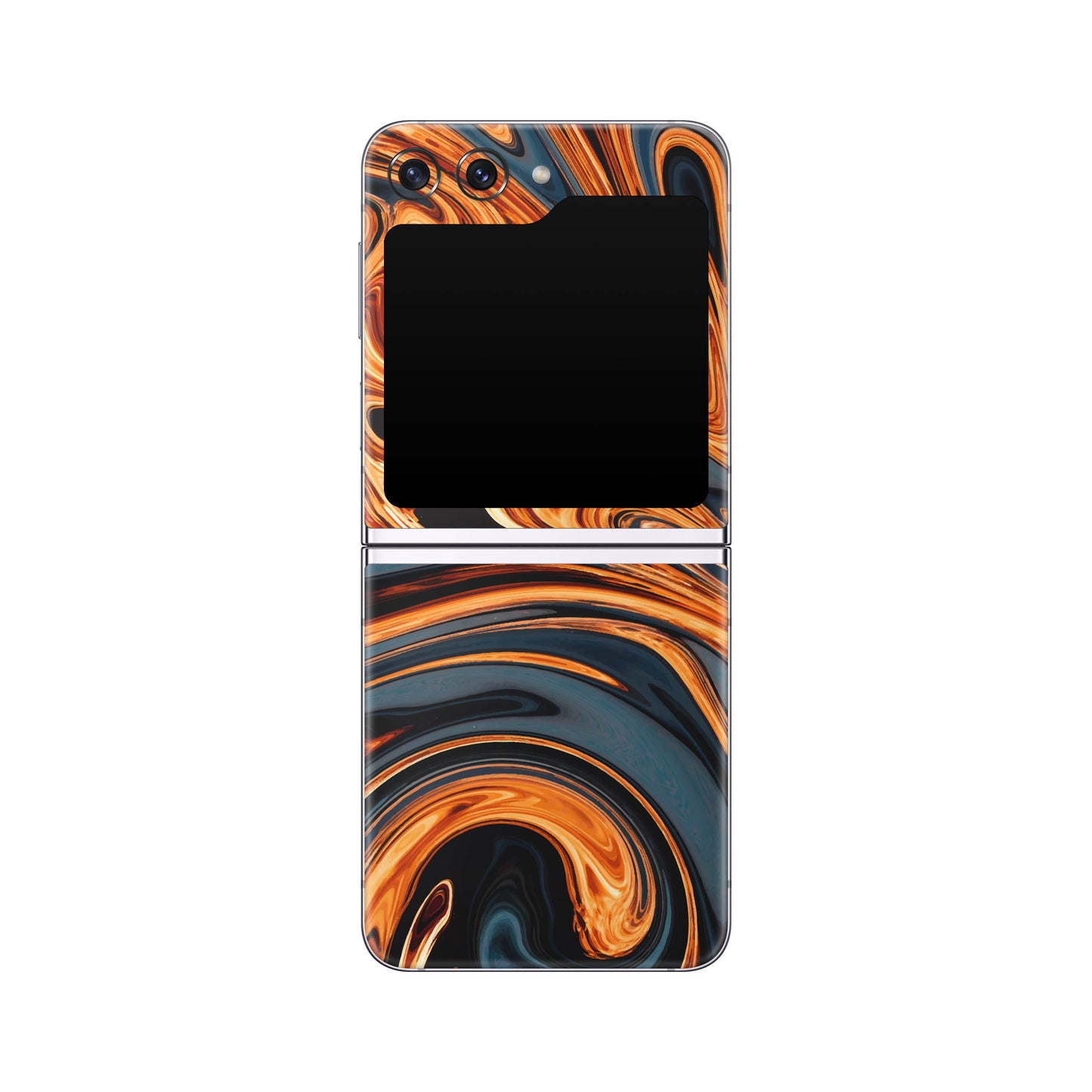 Folie de protectie Samsung Galaxy Z Flip 5, eSkins Signature, Skin Amber Blaze
