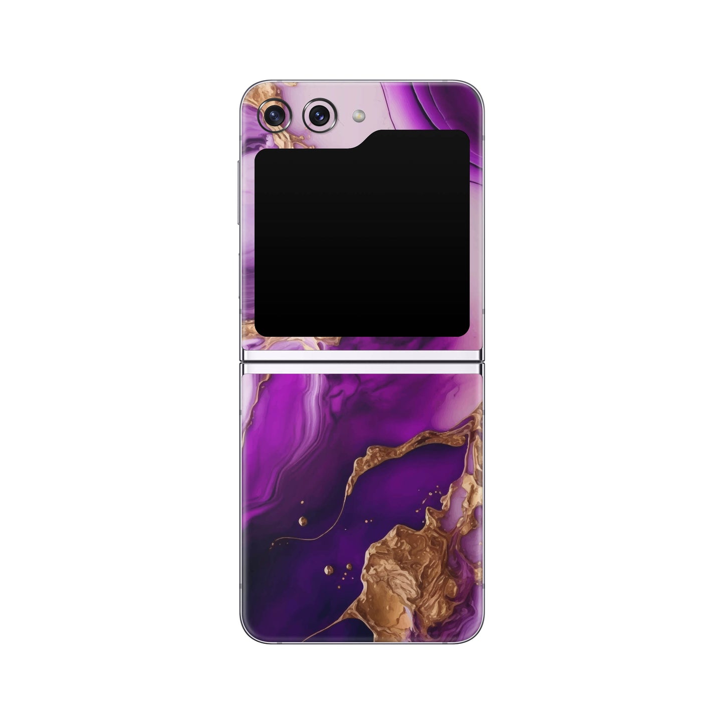 Folie de protectie Samsung Galaxy Z Flip 5, eSkins Signature, Skin Amethyst Dream