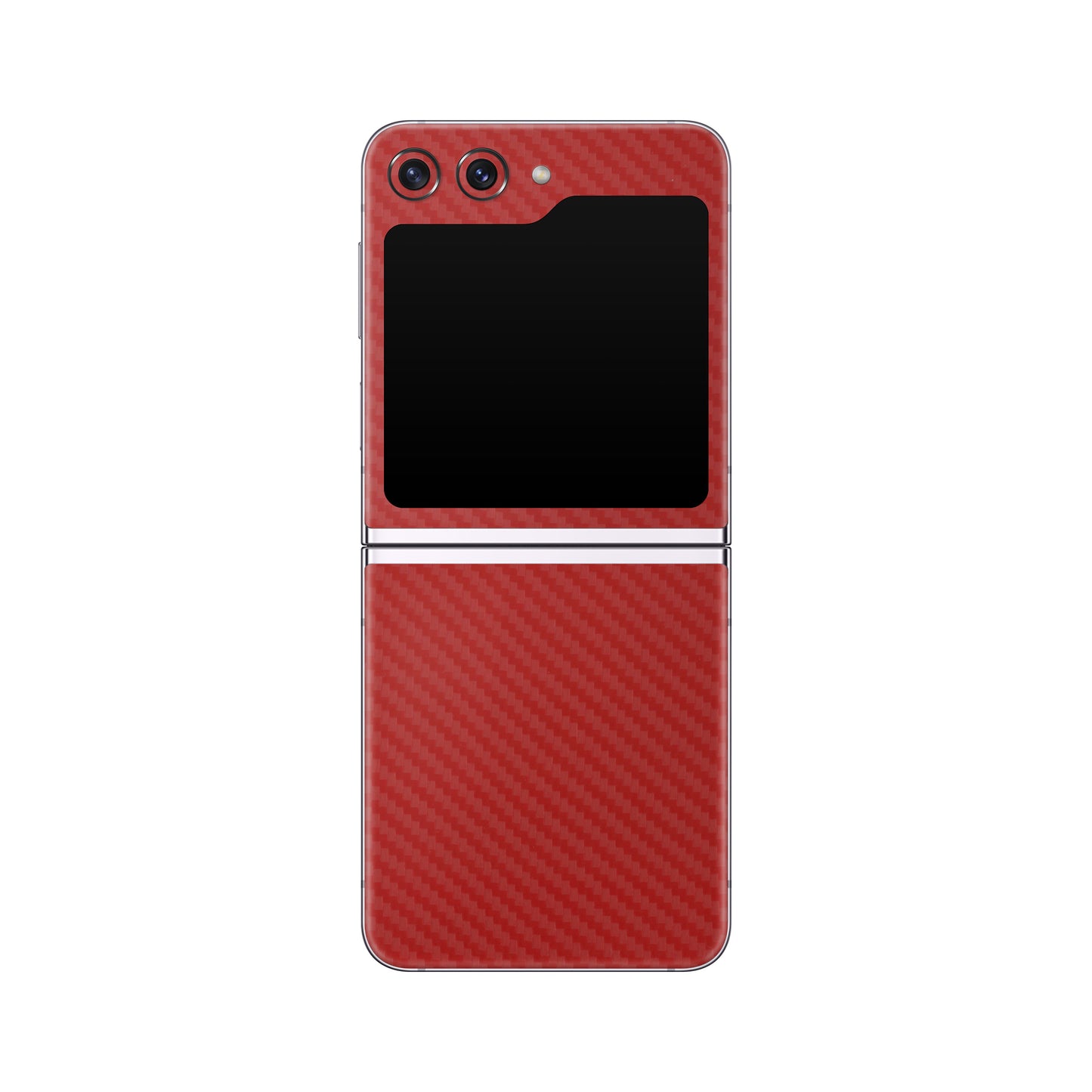 Skin Samsung Galaxy Z Flip 5, Carbon 3D Red