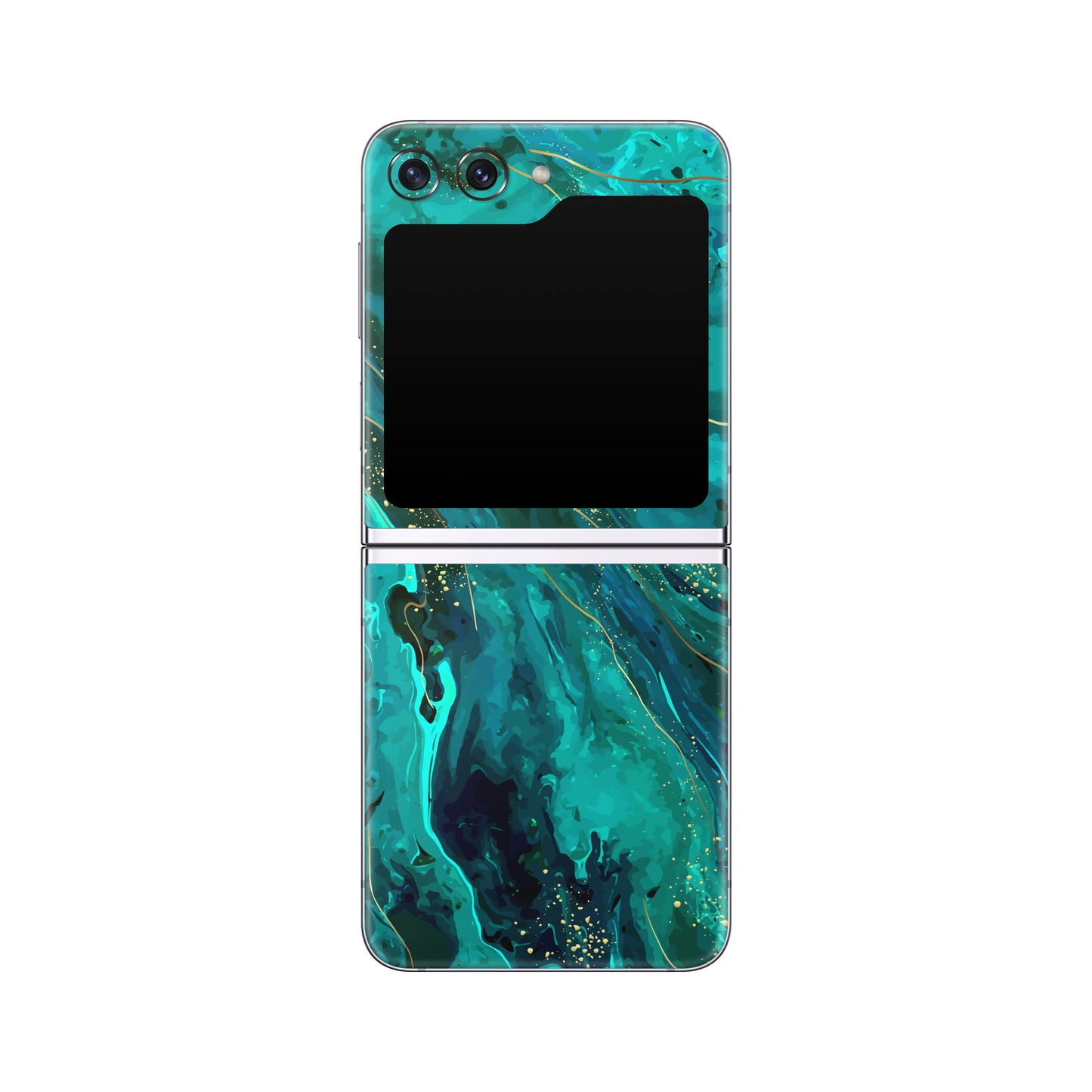 Folie de protectie Samsung Galaxy Z Flip 5, eSkins Signature, Skin Celestial Lagoon