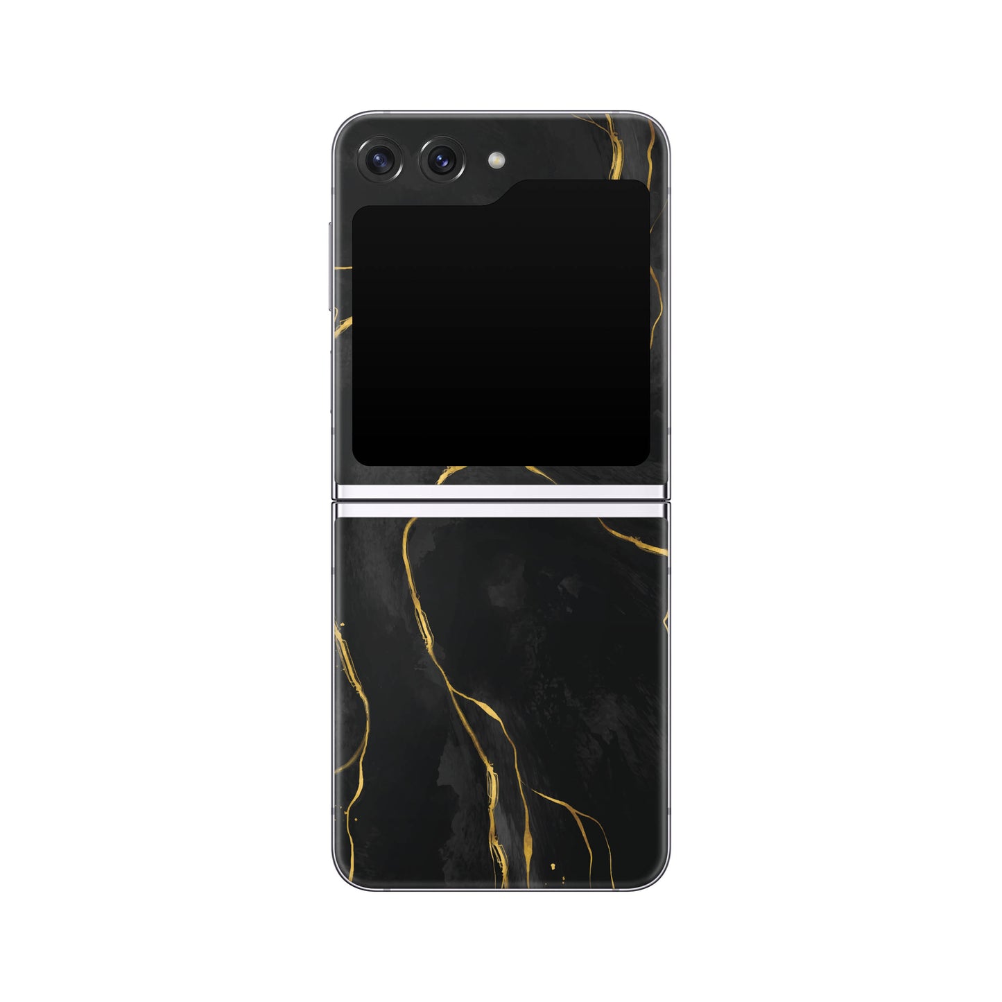 Folie de protectie Samsung Galaxy Z Flip 5, eSkins Signature, Skin Golden Onyx