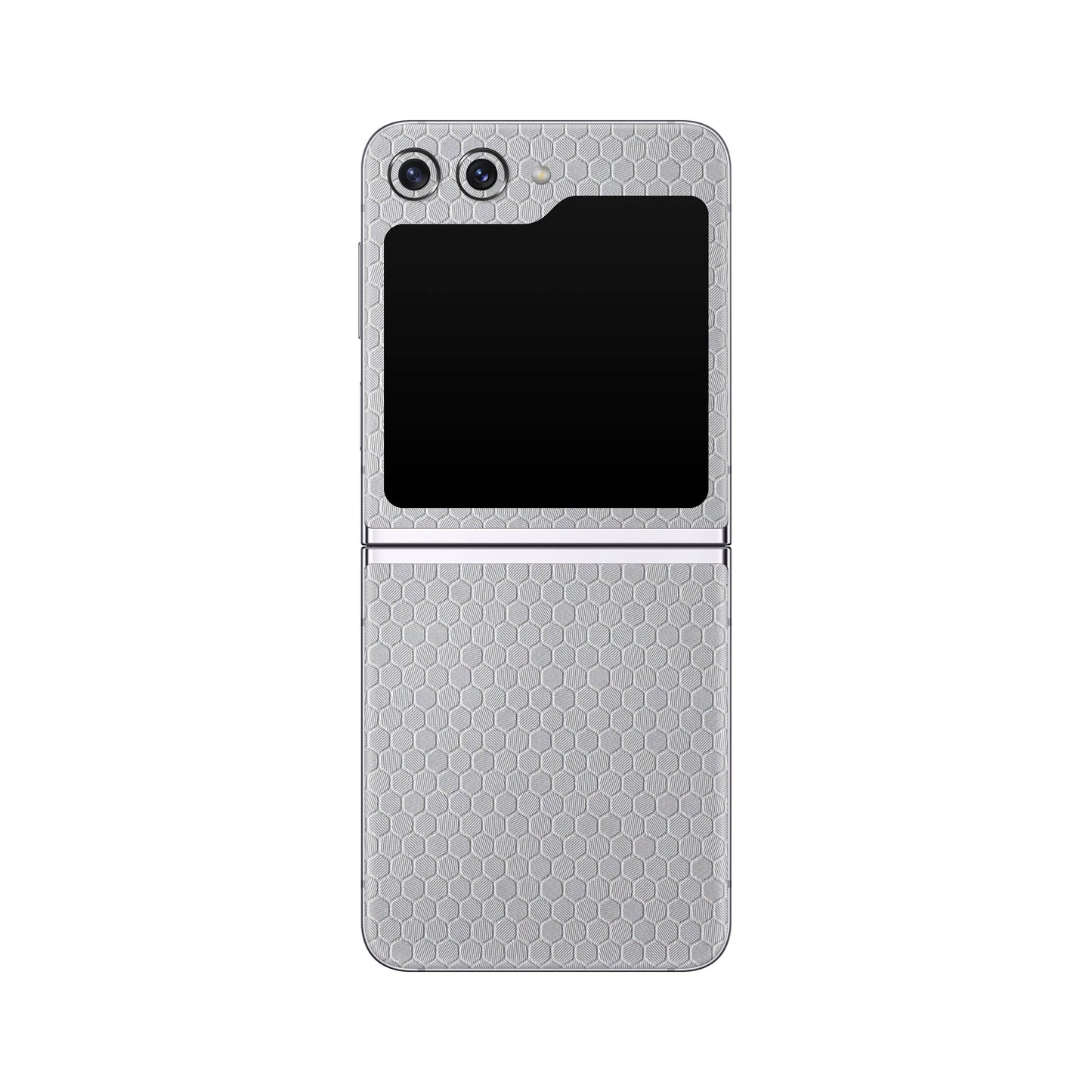 Skin Samsung Galaxy Z Flip 5, Honeycomb 3D Gray