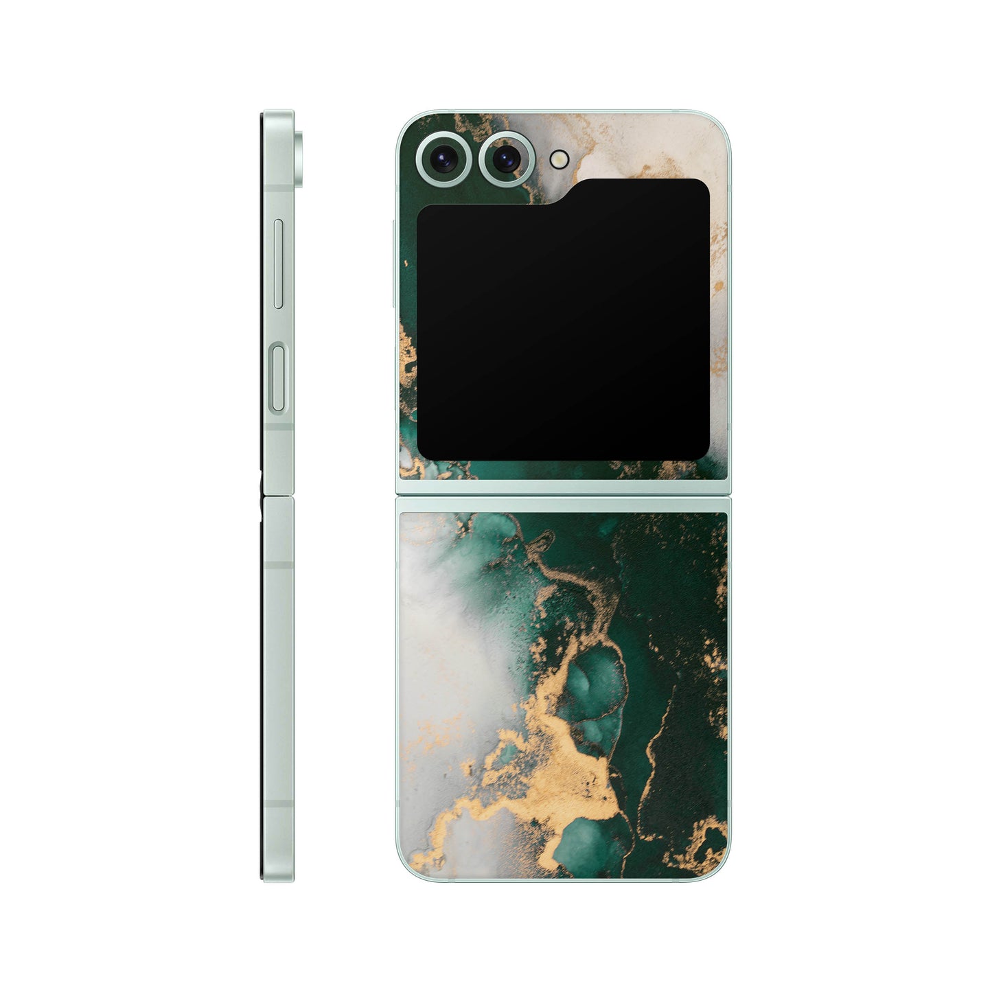 Folie de protectie Samsung Galaxy Z Flip 6, eSkins Signature, Forest Mist