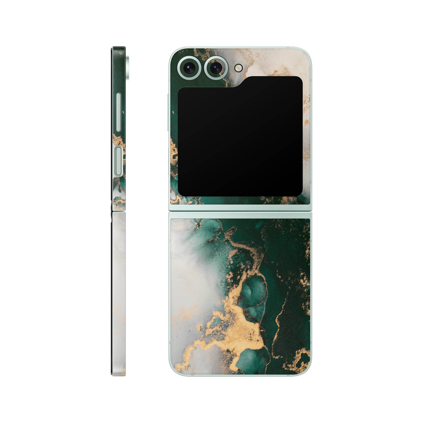 Folie de protectie Samsung Galaxy Z Flip 6, eSkins Signature, Forest Mist