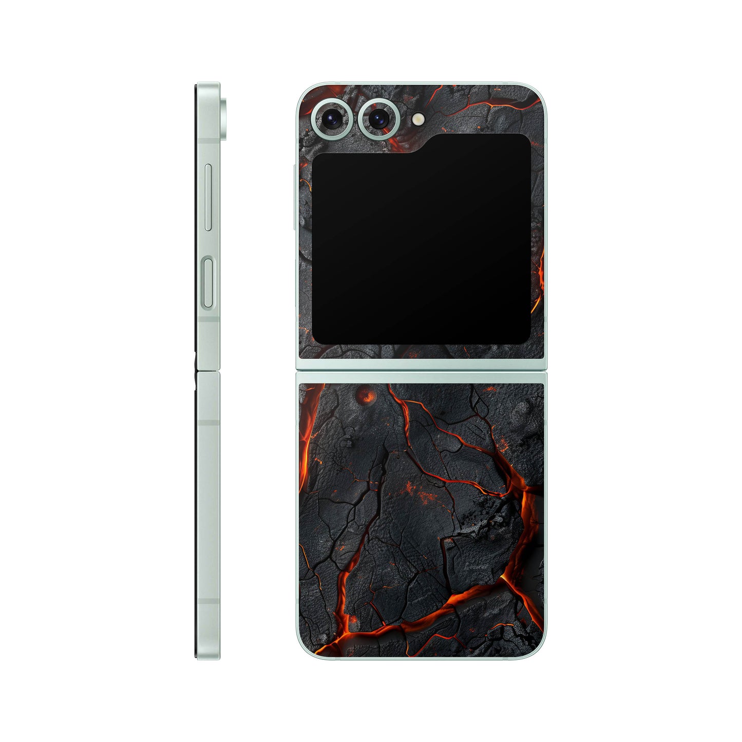Folie de protectie Samsung Galaxy Z Flip 6, eSkins Signature, Skin Inferno Crust