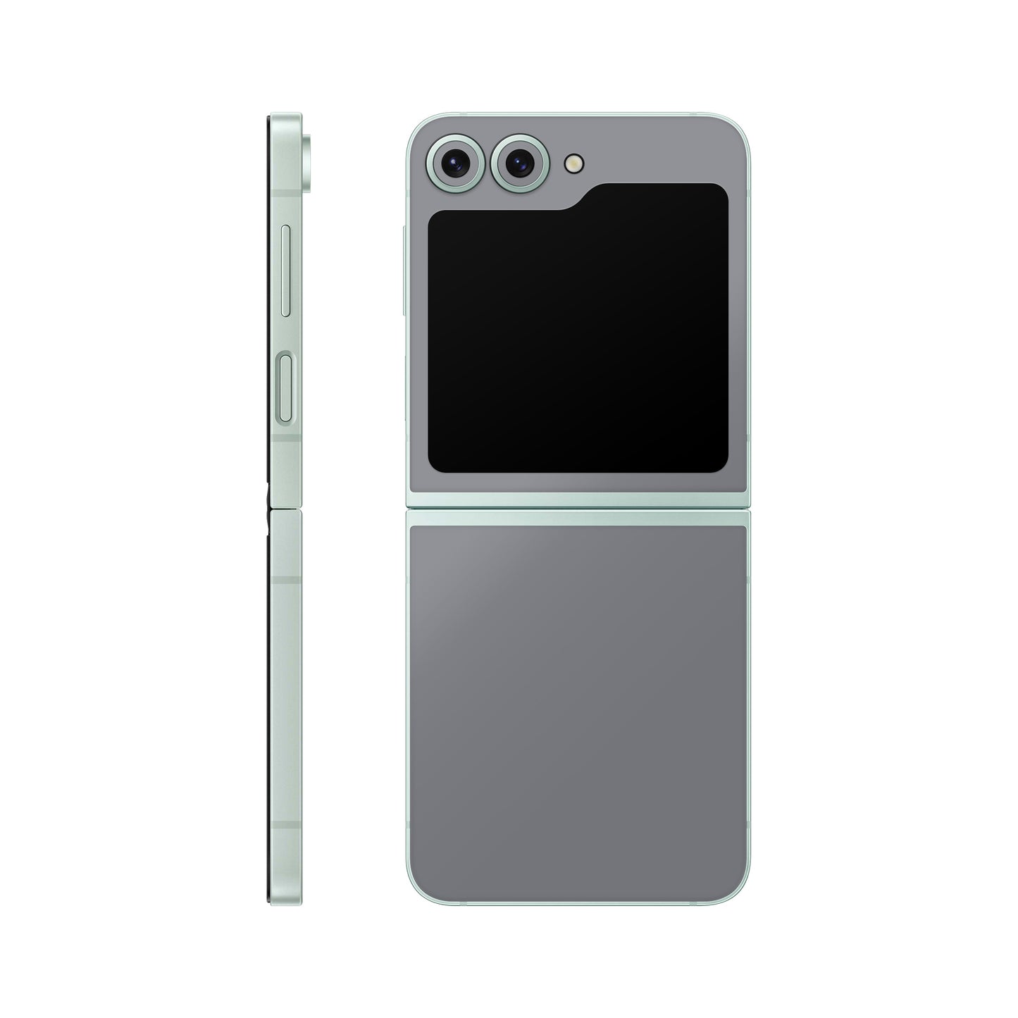 Folie de protectie Samsung Galaxy Z Flip 6, eSkins Unique, Skin Mat Gri