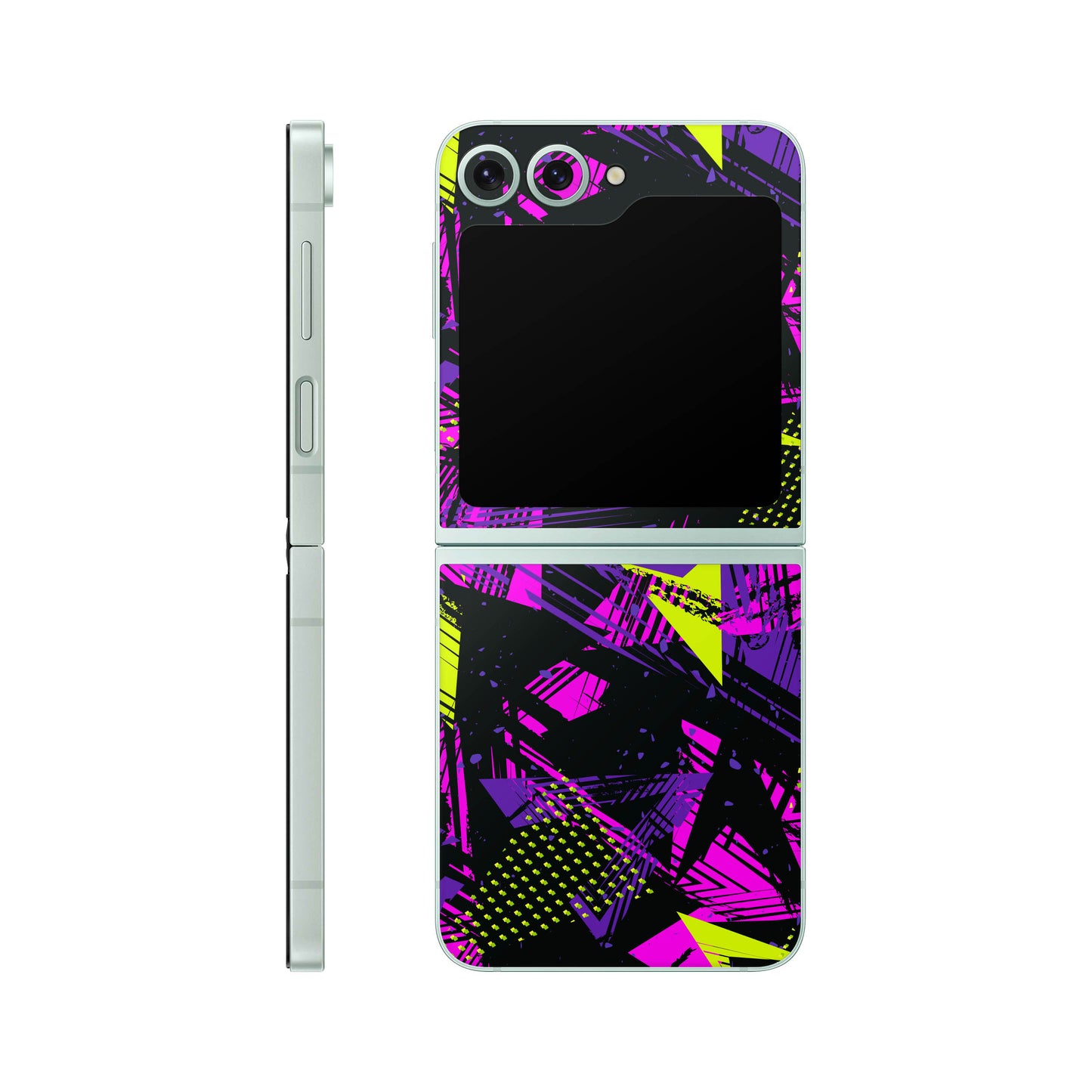 Folie de protectie Samsung Galaxy Z Flip 6, eSkins Signature, Skin Urban Graffiti
