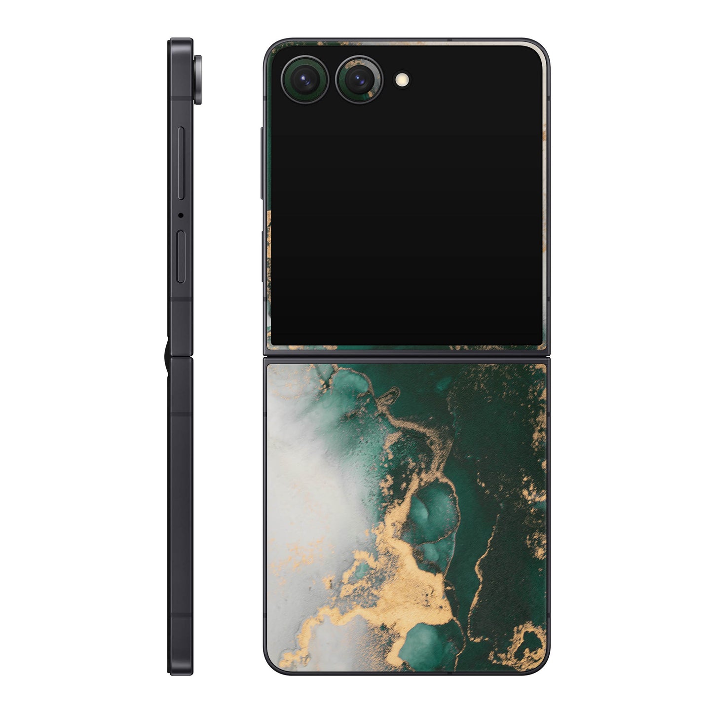 Folie de protectie Samsung Galaxy Z Flip 7, eSkins Signature, Forest Mist