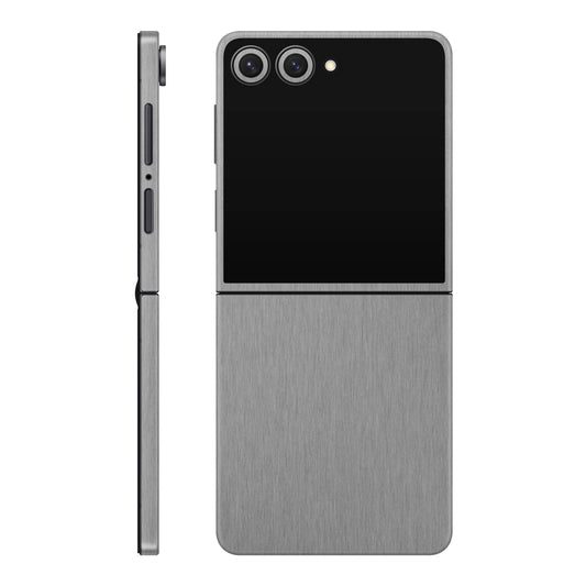 Folie de protectie Samsung Galaxy Z Flip 7, eSkins Elegans, Skin Metalic Grafit
