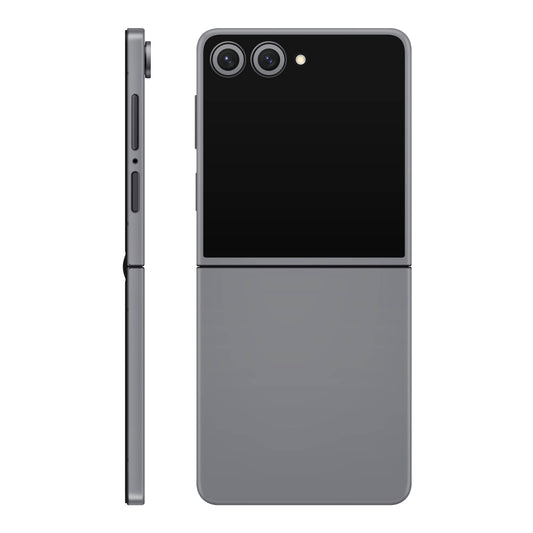 Folie de protectie Samsung Galaxy Z Flip 7, eSkins Unique, Skin Mat Gri