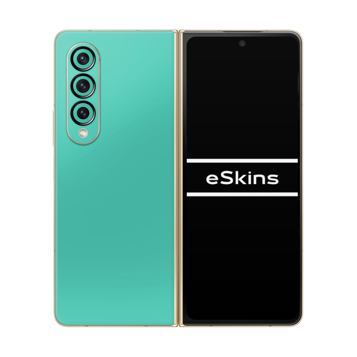 Skin Samsung Galaxy Z Fold 3, Matt Mint Green